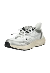 tenhaag - Mesh Sneaker - Weiß/Silber