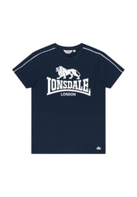 LONSDALE™ - Herren T-Shirt normale Passform RUISLIP - Beige/Black