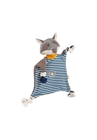 sigikid® - Schnuffeltuch Waschbär Baby Geschenk ,  für Babys und Kleinkinder - grau