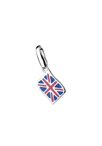 GIORGIO MARTELLO MILANO - Charm England-Flagge, Silber 925 - bunt