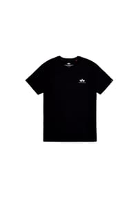 ALPHA INDUSTRIES® - T-Shirt Kurzarmshirt - schwarz