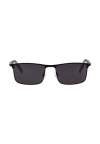 TOM TAILOR - Sonnenbrille - dunkelgun / retro blau matt