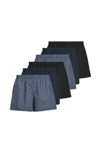 JACK & JONES - Boxershorts 6er Pack Milano - Poppy seed