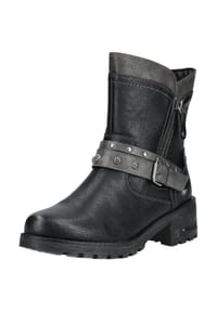 MUSTANG® - Lederimitat Stiefelette - Cognac