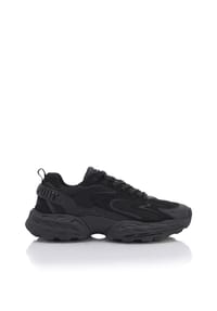 PLEIN SPORT - Lo-Top Turnschuhe PULSE X - black/black