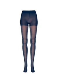 nur die - Feinstrumpfhose Glitzer - dunkelblau