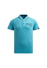 CAMP DAVID - Poloshirt Windsurfing Kurzarmshirt mit Polokragen - hellblau