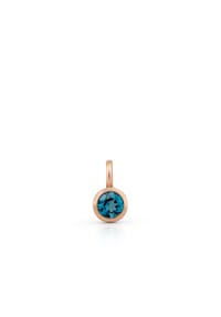 Orolino - Anhänger 585/- Gold 1 Blautopas - rot
