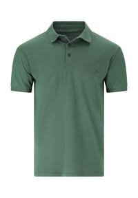 WHISTLER - Poloshirt Jamero mit Flachstrick-Polokragen - 1173 Ombre Blue