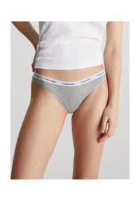 Calvin Klein - Modern Logo Strings, Logo-Bund, für Damen - 100 WHITE