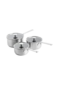 KitchenAid - Topf-Set Stainless Steel (CC005740-001) - silber
