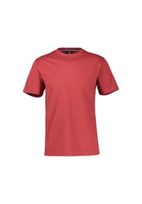 LERROS - Sommerliches T-Shirt mit O-Neck in großen Größen - BASIL GREEN