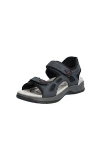 rieker - Sandalen - denim/schwarz/schwarz