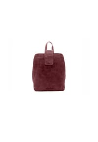 WILD LIFE - Rucksack Büffelleder, für Damen - bordeaux