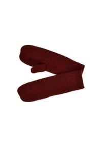 SEEBERGER - Fäustlinge, Rippbündchen, für Damen - 10 BLACK