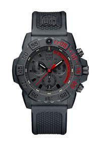 LUMINOX Navy Seal Chronograph 35810 Series - Herren Taucheruhr "Navy Seal XS.35810.EY" - schwarz