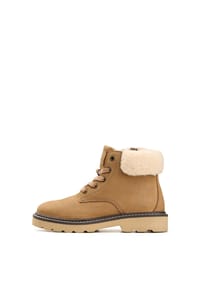 camel active - Schnürboot mit warmem Wollfutter - Braun