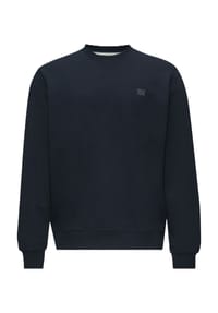 S.Oliver Herren Sweatshirt – Relaxed Fit, Langarm, Mit Logo-Print, Größe L (Rückenlänge Ca. 70 Cm)