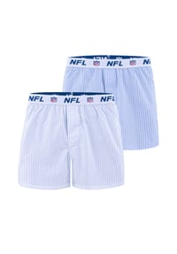 NFL - Boxer NFL Shield Stripe - BLU/WHT
