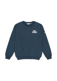 LONSDALE™ - Herren Rundhals Sweatshirt normale Passform HAIGHTON - Black/White
