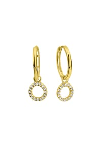 fascination by Ellen K. - Ohrringe 585/- Gold 32 Weißtopas - gelb