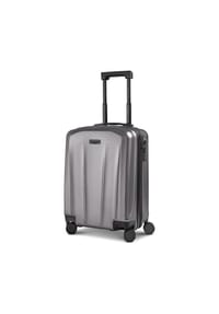 POLICE New York - New York 4 Rollen Kabinentrolley S 54 cm mit Dehnfalte - black