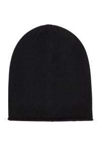 GALERIA - Cashmere-Beanie, Rollbündchen, für Damen  - BLACK KD/C7402A