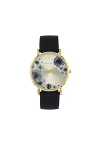 TOM TAILOR WOMEN - Quarzuhr für Damen, Alloy/Edelstahl | Blume - Gold