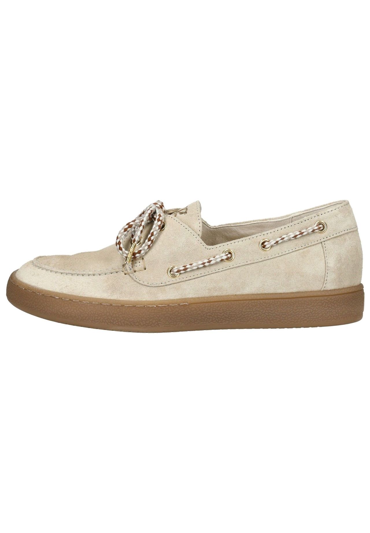 Paul Green Veloursleder Halbschuhe, Beige, 37