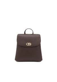 CHRISBELLA - Handtasche, die in einen Rucksack umgewandelt werden kann - Brown