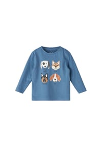 s.Oliver - Langarmshirt, Baumwolle, für Babys und Kleinkinder - 5283  BLUE