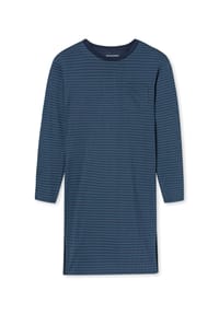 SCHIESSER - Sleepshirt Comfort Essentials, Baumwolle, für Herren - 860 DEEP BLUE