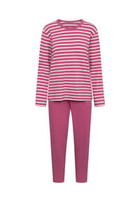 RÖSCH - Schlafanzug, Gummibund, für Damen - 16380 RINGLET PINK