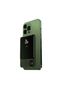 S&T DESIGN - Magnetische Powerbank kabellos 5000 mAh - 