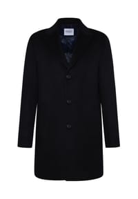 DIGEL - Slim Fit Paletot Austin in Marine - Marine