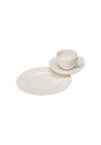 vivo© Villeroy & Boch Group Kaffee Set 18tlg. Basic White - Basic White - weiß