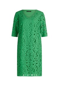 BETTY BARCLAY - Spitzenkleid mit V-Ausschnitt - Kelly Green
