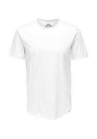 ONLY & SONS - T-Shirt "Benne", Baumwolle, für Herren - 209112 BRIGHT WHI