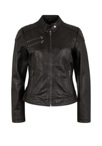 7eleven - Lederjacke Riviera im Biker-Look - antra