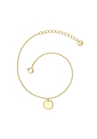 GLANZSTÜCKE MÜNCHEN - Damen Armband aus 925/- Sterling Silber in Gelbgold - gelbgold
