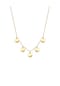 elli. Halskette Kreis Geo Plättchen Minimal 925 Sterling Silber Bild 1