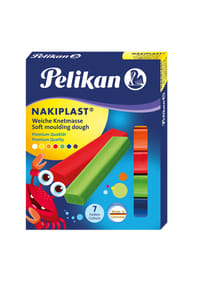 Pelikan - Knetmasse "Nakiplast" - MEHRFARBIG