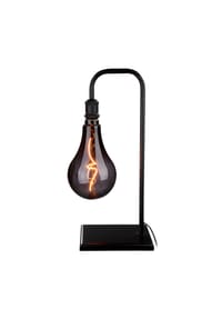 GILDE - Tischleuchte "Bulb" - schwarz
