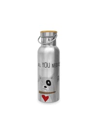 ppd - Thermoflasche Love and Dog Steel Bottle, 500 ml - Mehrfarbig