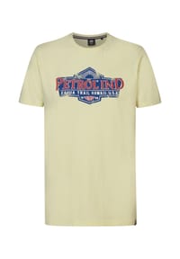 Petrol Industries® - T-Shirt Kurzarmshirt Mariner R-Neck - gelb