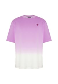 CHIEMSEE - T-Shirt mit Dip-Dye Effekt - 13-4307 Tropical Breeze