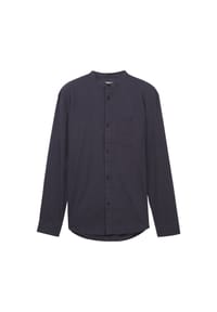 DENIM TOM TAILOR - Freizeithemd, Regular Fit, Langarm, Stehkragen, für Herren - 36056 LIGHT HERRI