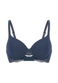 SCHIESSER - Bügel-BH Unique Cotton, Spitze, für Damen - 102 OFF-WHITE