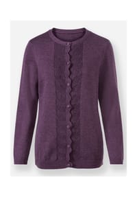 Witt - Strickjacke - aquapetrol-meliert