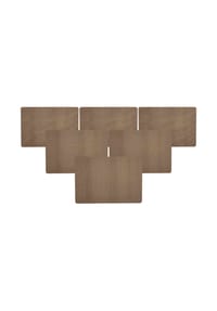 Ritzenhoff & Breker Platzmatten Evara 43 x 30 cm 6er Set - EVARA - braun
